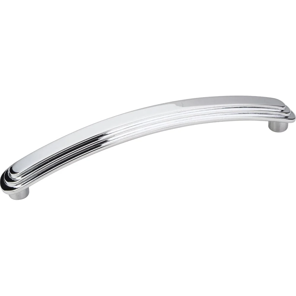 Calloway Rounded Stepped Pull, 128 mm C/C, Polished Chrome - Image 2