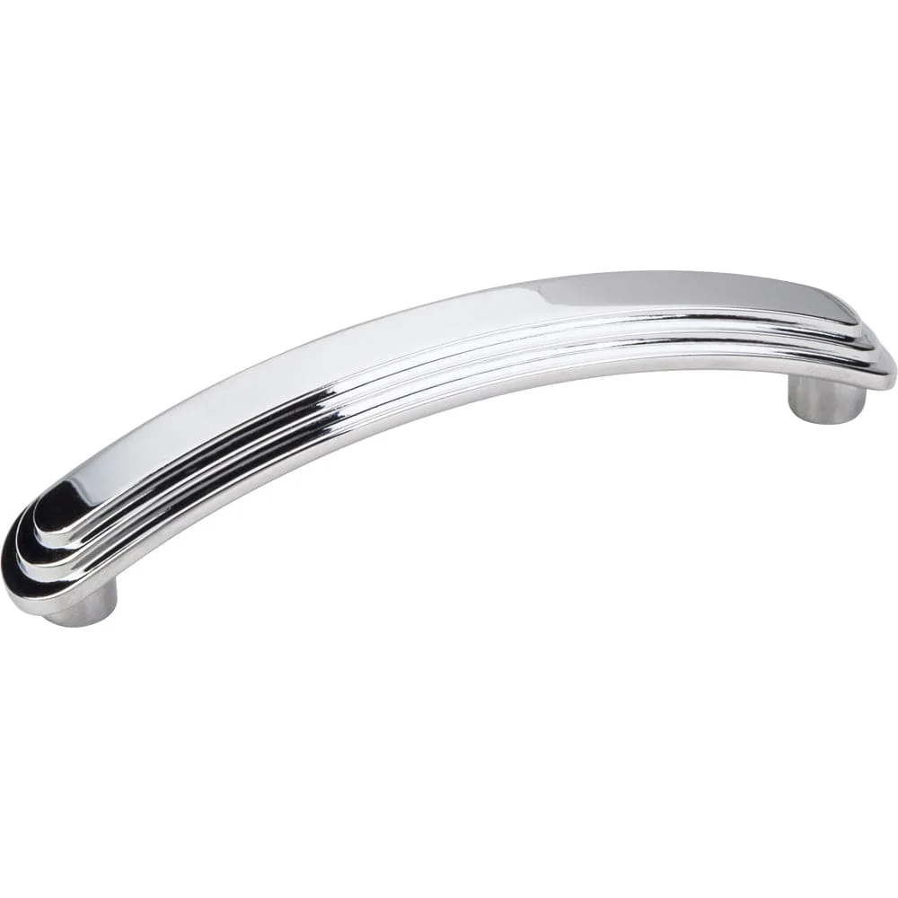 Calloway Rounded Stepped Pull, 96 mm C/C, Polished Chrome - Image 2