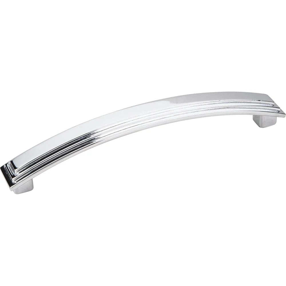 Calloway Squared Stepped Pull, 128 mm C/C, Polished Chrome