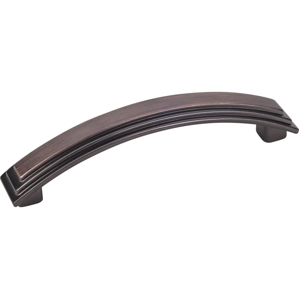 Calloway Squared Stepped Pull, 96 mm C/C, Brushed Oil Rubbed Bronze - Image 2