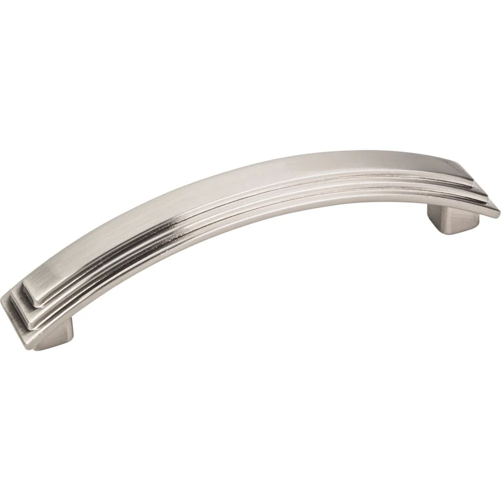 Calloway Squared Stepped Pull, 96 mm C/C, Satin Nickel - Image 2