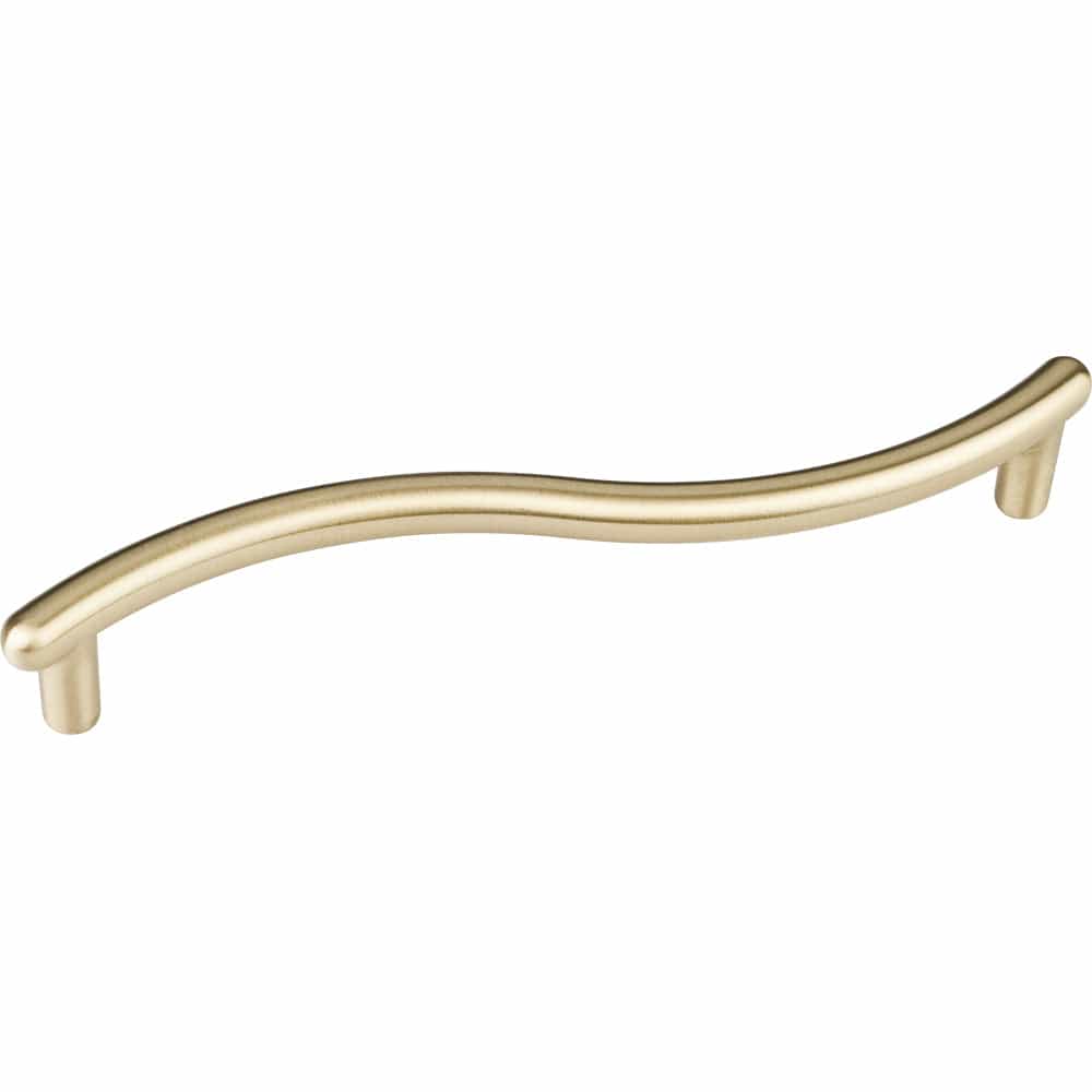 Capri Pull, 128 mm C/C, Brushed Brass - Image 2