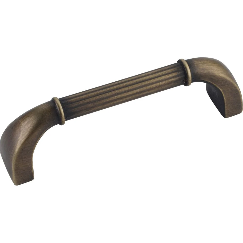 Cordova Pull, 96 mm C/C, Antique Brushed Satin Brass