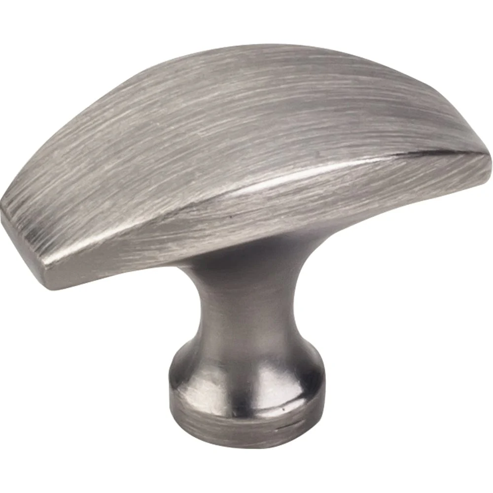 Cosgrove Knob, 1-1/2" O.L., Brushed Pewter - Image 2