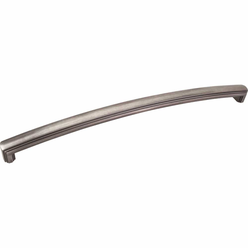 Delgado Appliance Handle, 18" C/C, Brushed Pewter - Image 2