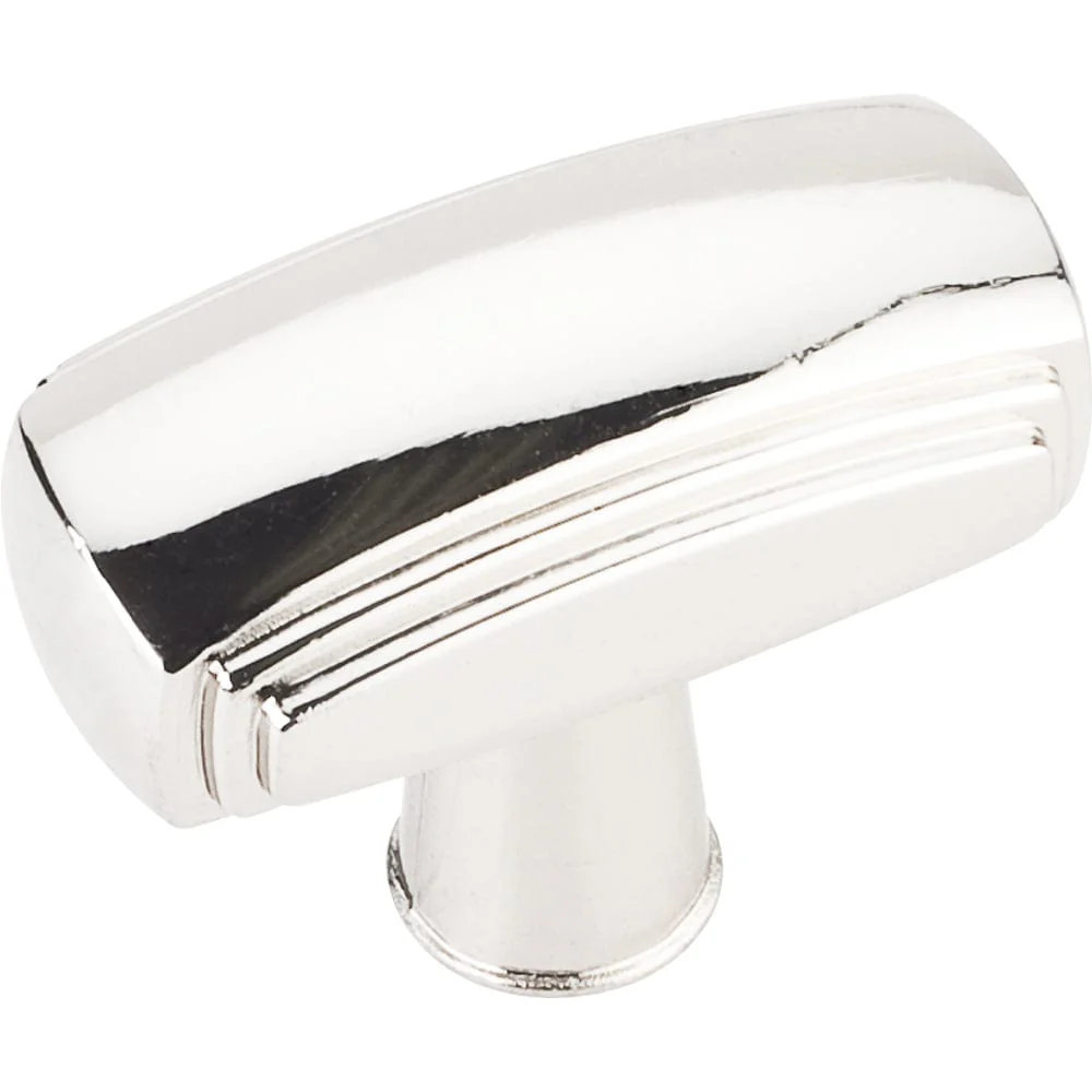 Delgado Knob, 1-9/16" O.L.,, Polished Nickel - Image 2