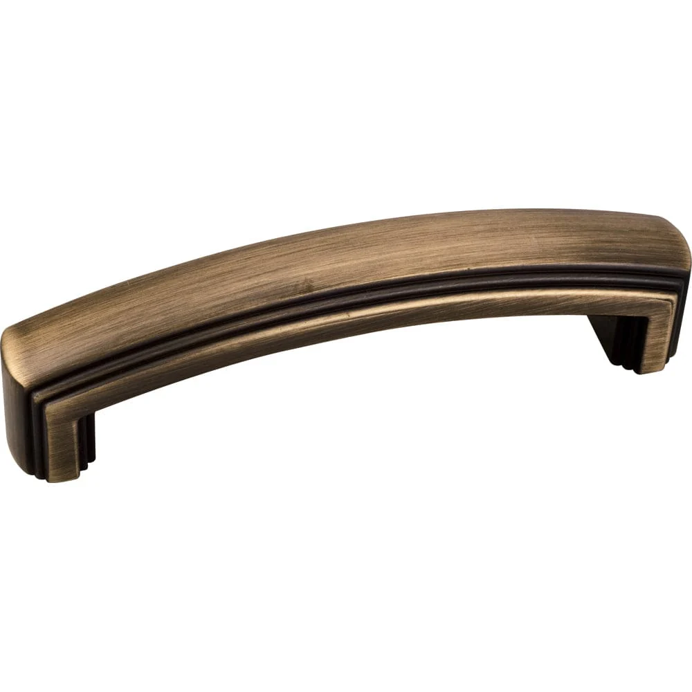Delgado Pull, 96 mm C/C, Antique Brushed Satin Brass - Image 2