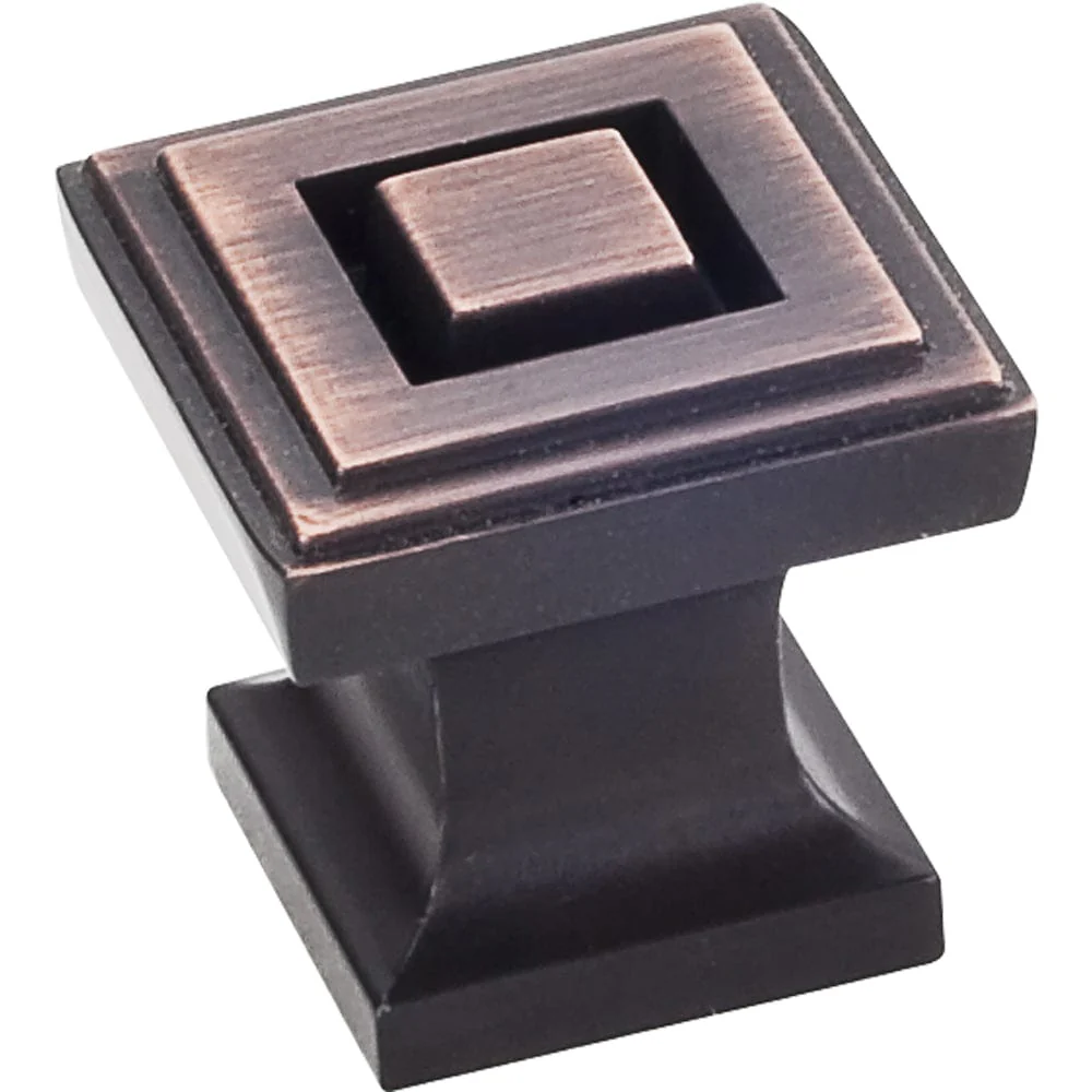 Delmar Knob 1" O.L., Brushed Oil Rubbed Bronze - Image 2