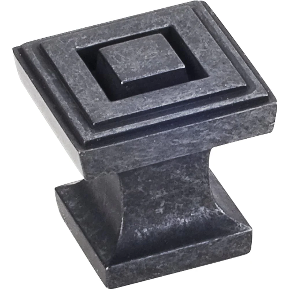 Delmar Knob 1" O.L., Gun Metal - Image 2