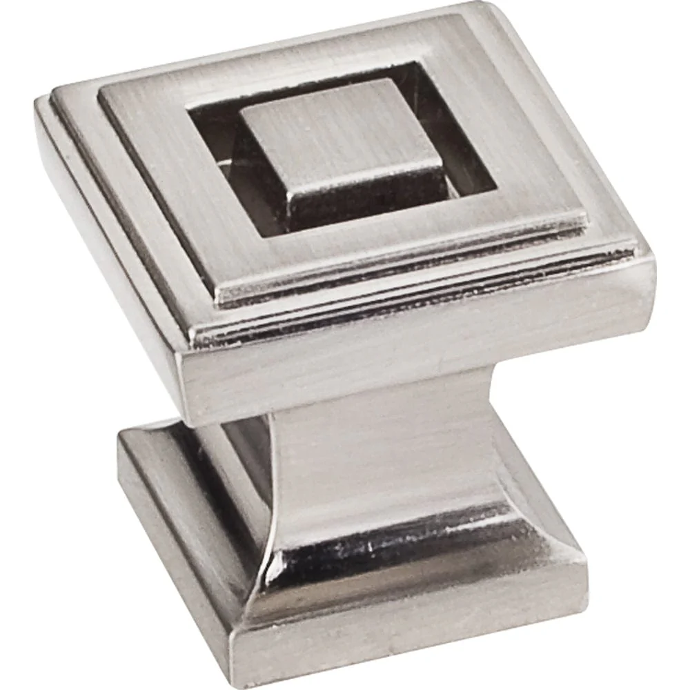 Delmar Knob 1" O.L., Satin Nickel - Image 2