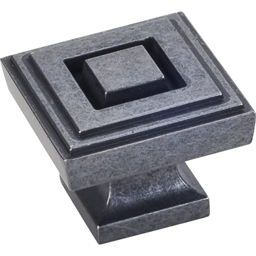 Delmar Large Knob, 1-1/4" O.L., Gun Metal - Image 2