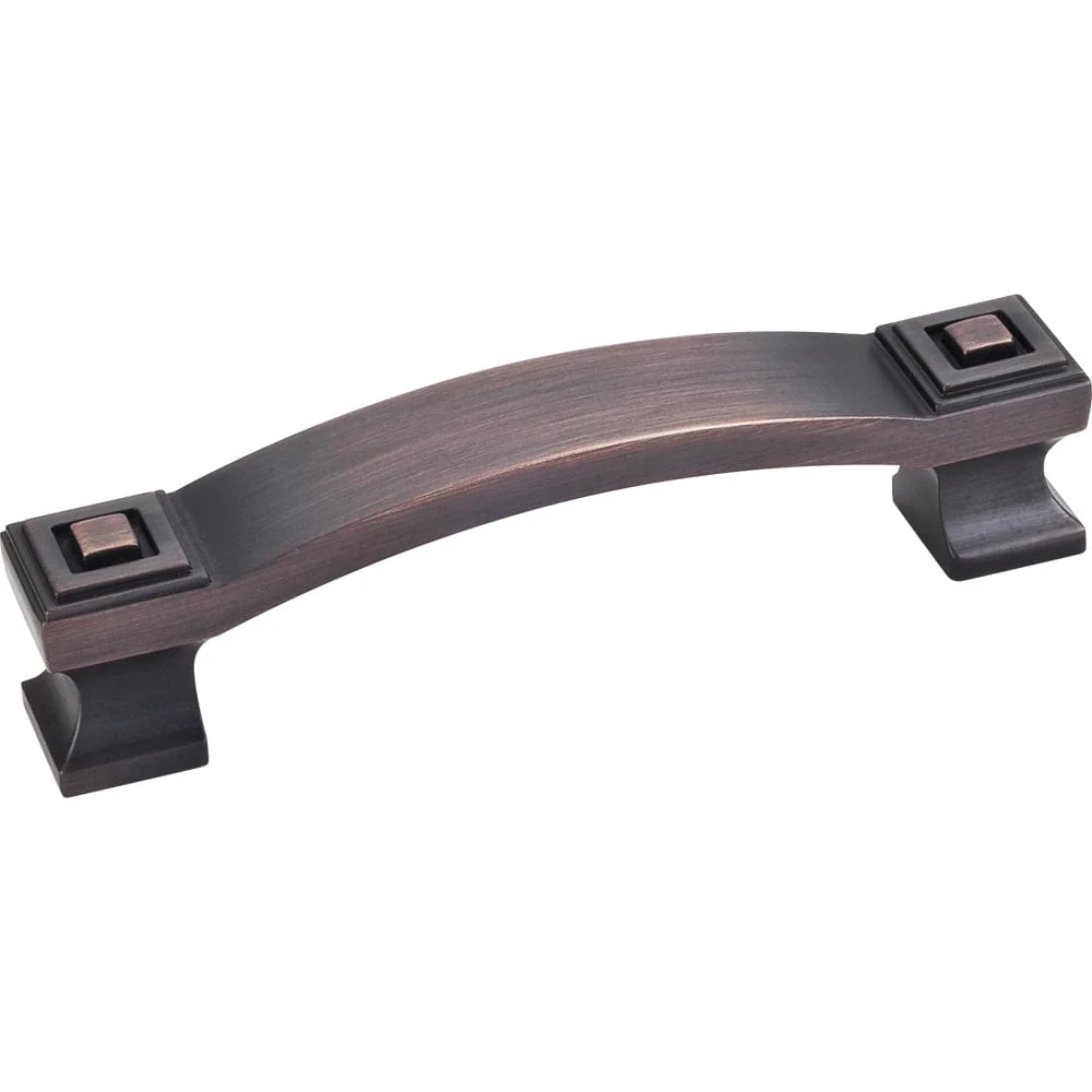 Delmar Pull, 96 mm C/C, Brushed Oil Rubbed Bronze - Image 2
