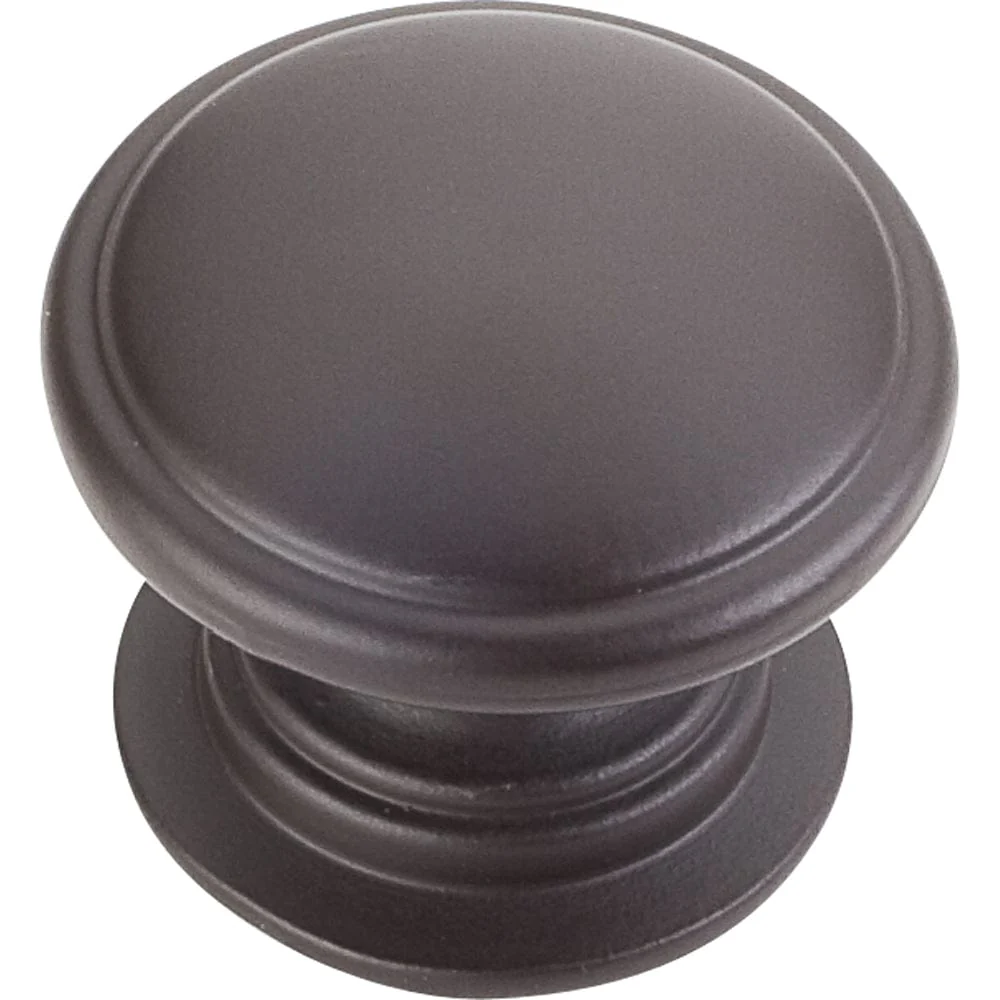 Durham Knob, 1-1/4" Dia., Dark Bronze