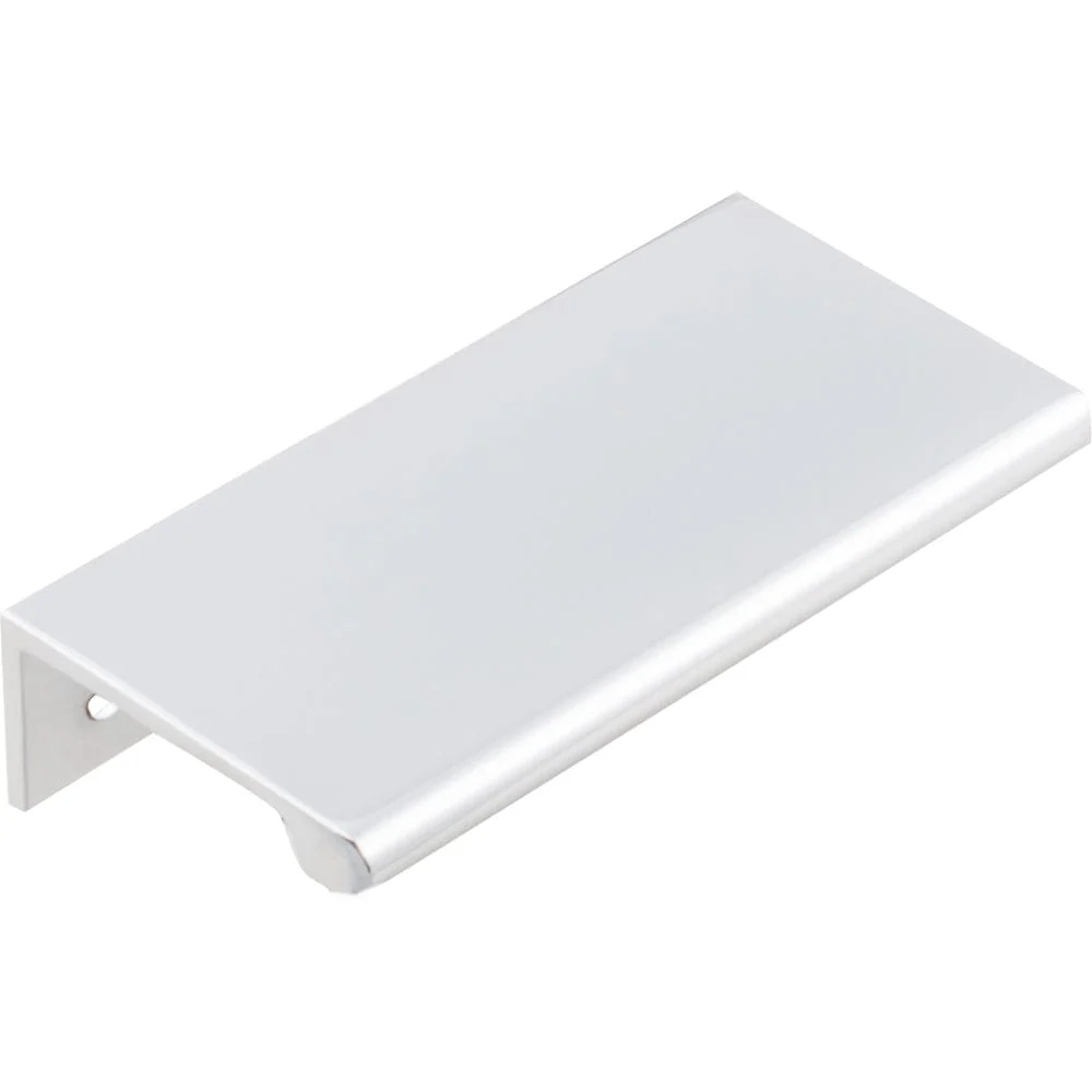 Edgefield Tab Pull, 60 mm C/C, Brushed Chrome - Image 2