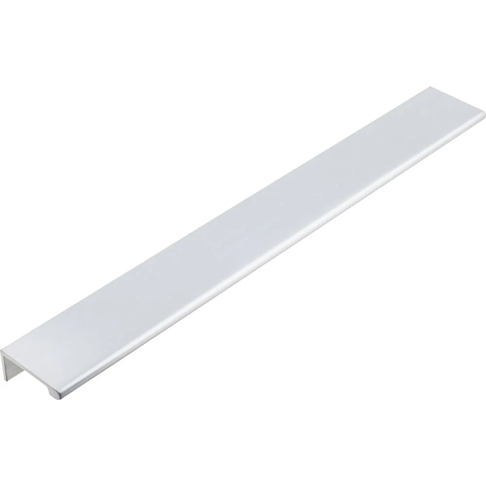 Edgefield Tab Pull, 90 mm C/C, Brushed Chrome