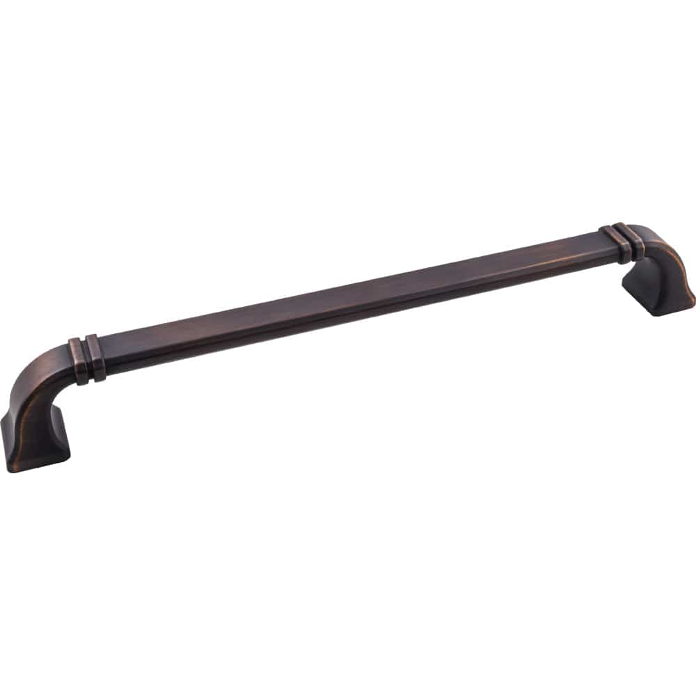 Ella Appliance Handle, 12" C/C, Brushed Oil Rubbed Bronze - Image 2