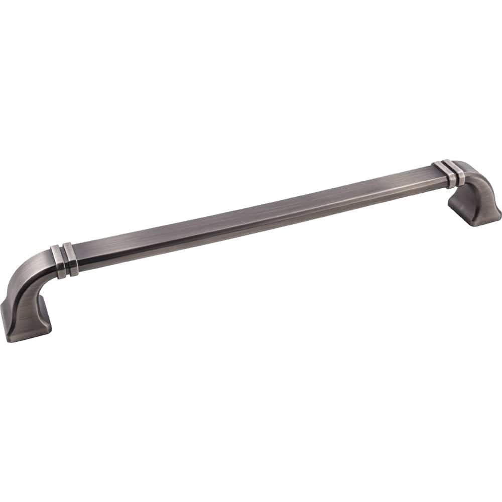 Ella Appliance Handle, 12" C/C, Brushed Pewter - Image 2