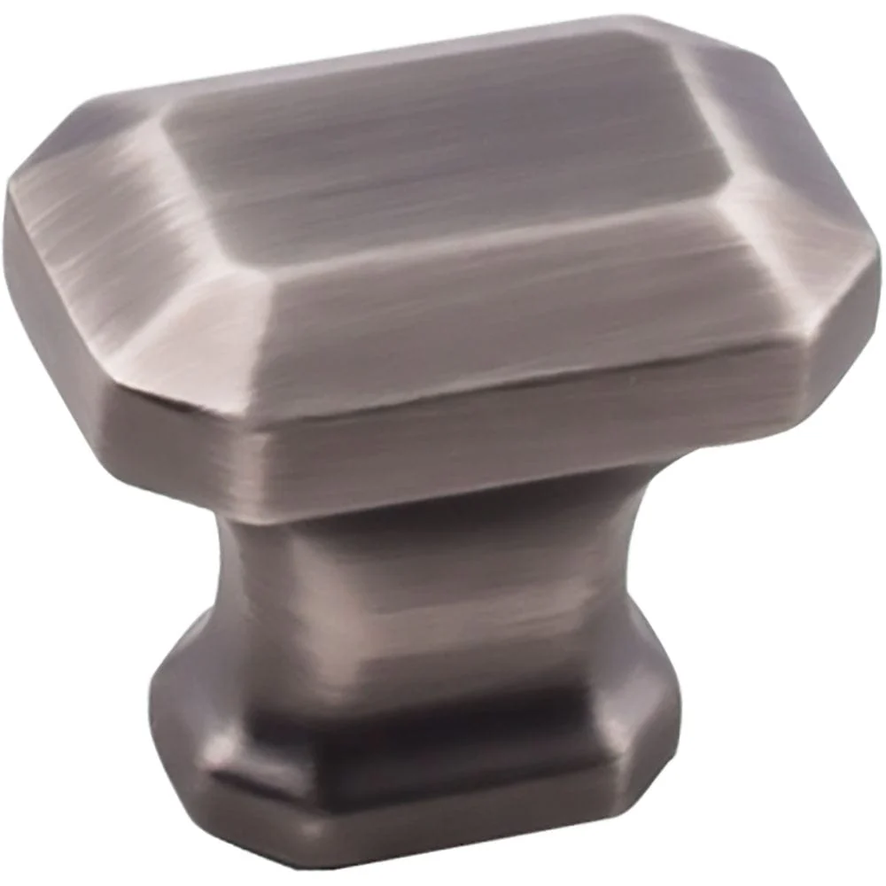 Ella Knob, 1-1/4" O.L., Brushed Pewter - Image 2