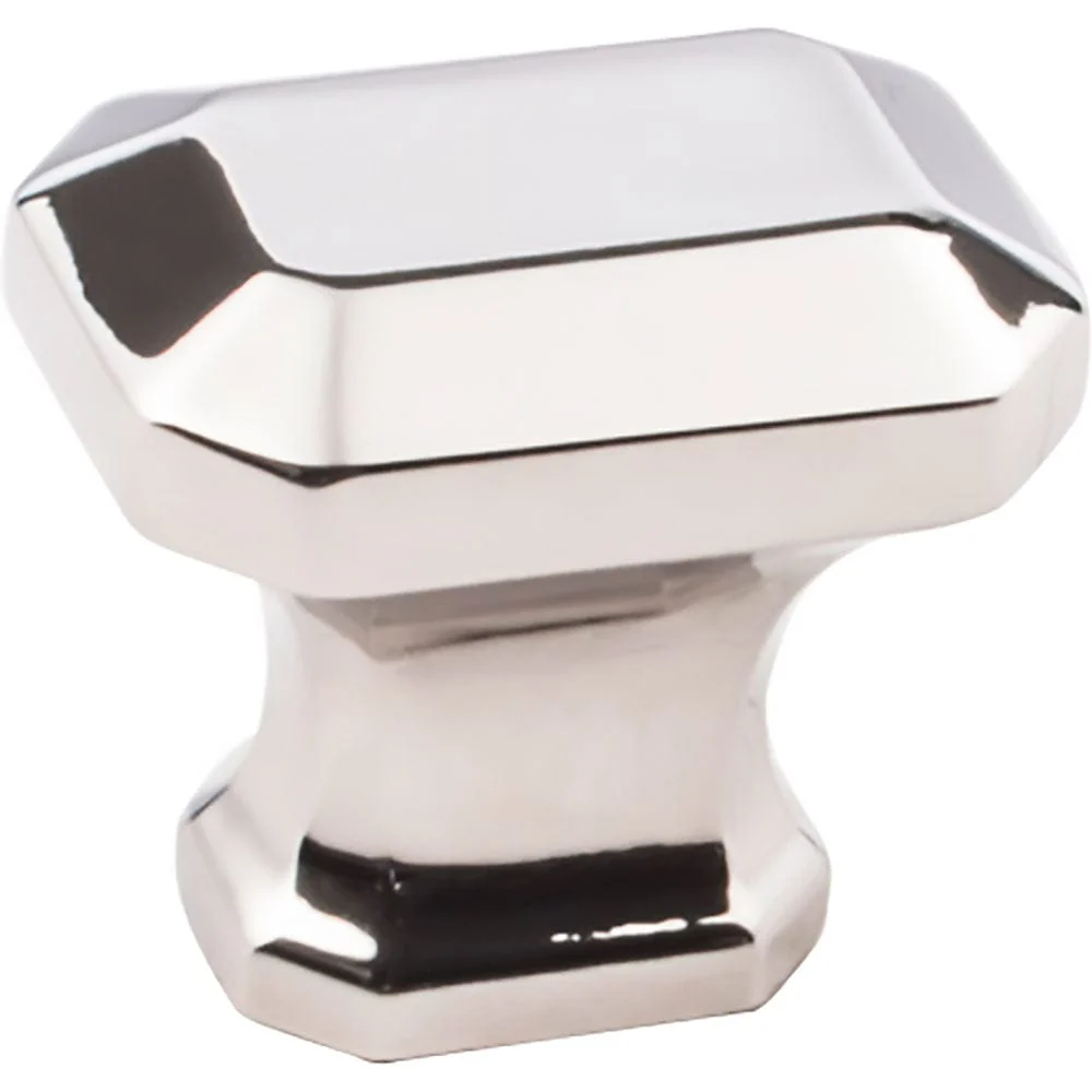 Ella Knob, 1-1/4" O.L., Polished Nickel - Image 2
