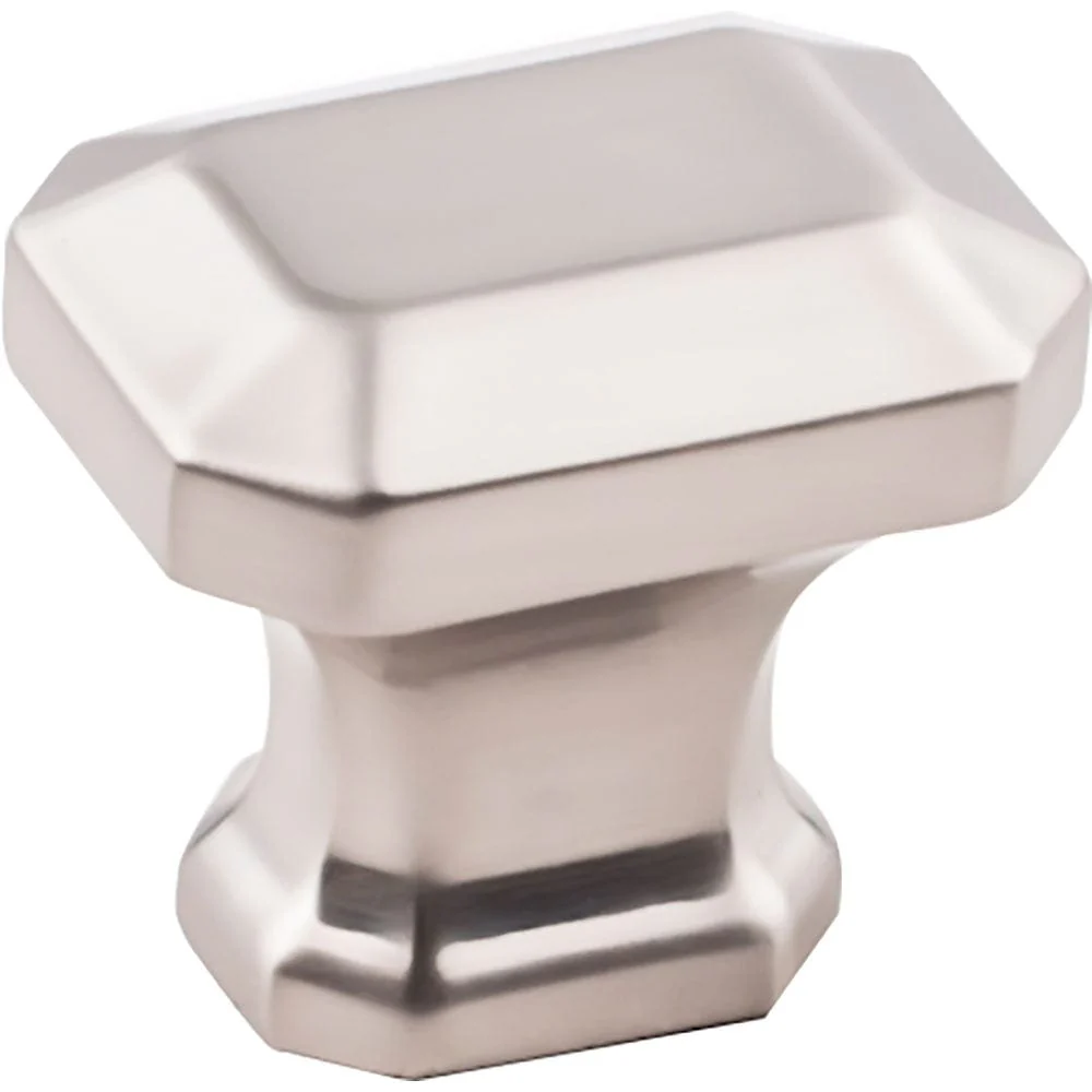 Ella Knob, 1-1/4" O.L., Satin Nickel - Image 2