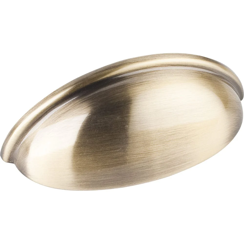 Florence Pull, 3" C/C, Brushed Antique Brass