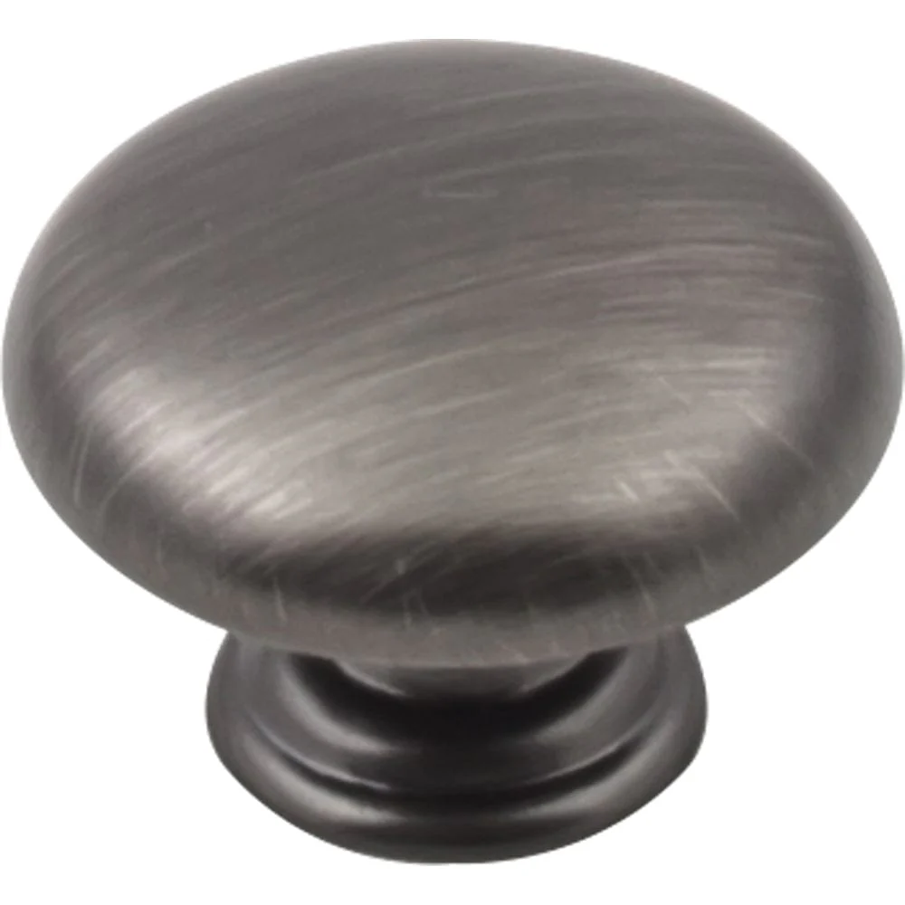 Gatsby Knob, 1-3/16" Dia.,  Brushed Pewter - Image 2