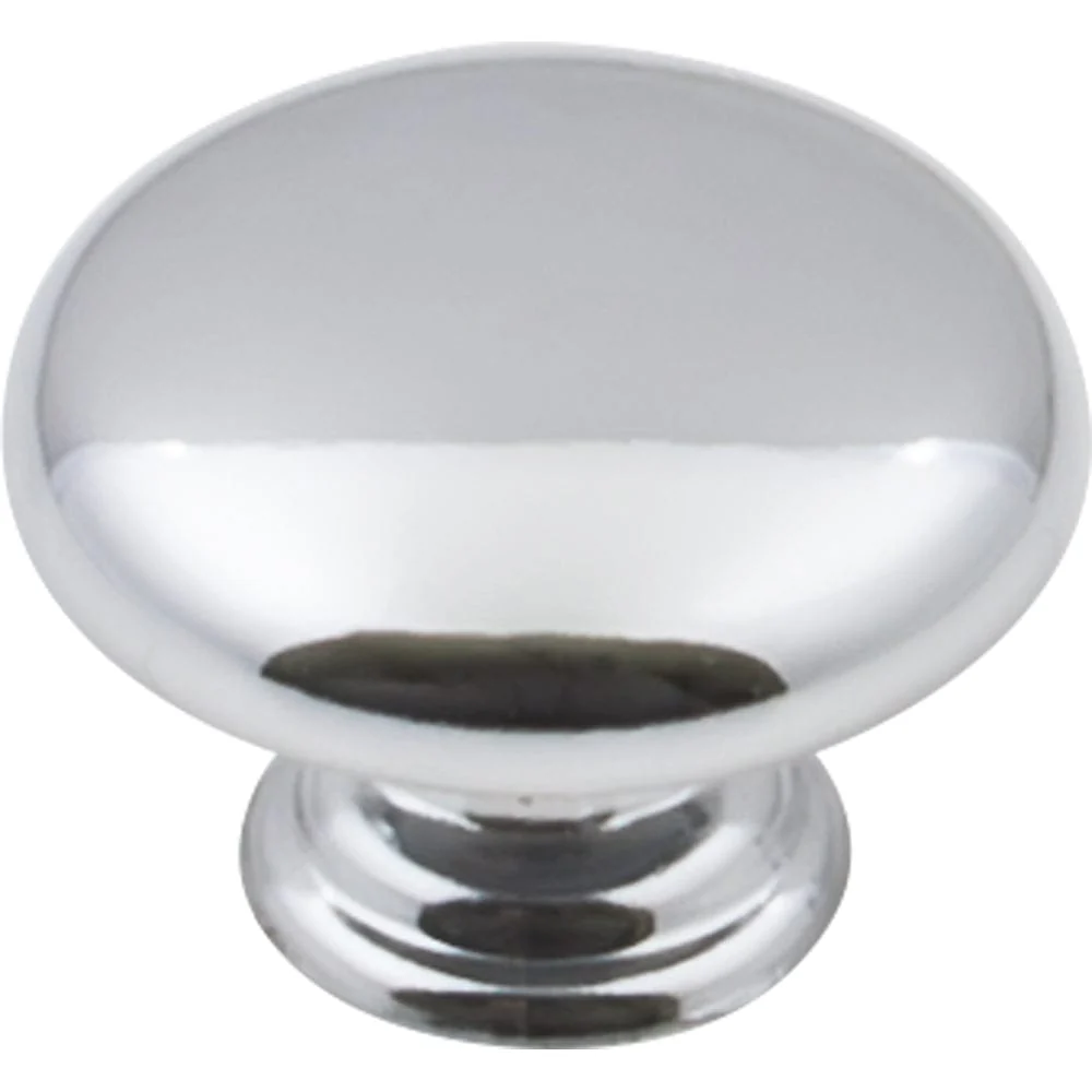 Gatsby Knob, 1-3/16" Dia., Polished Chrome - Image 2