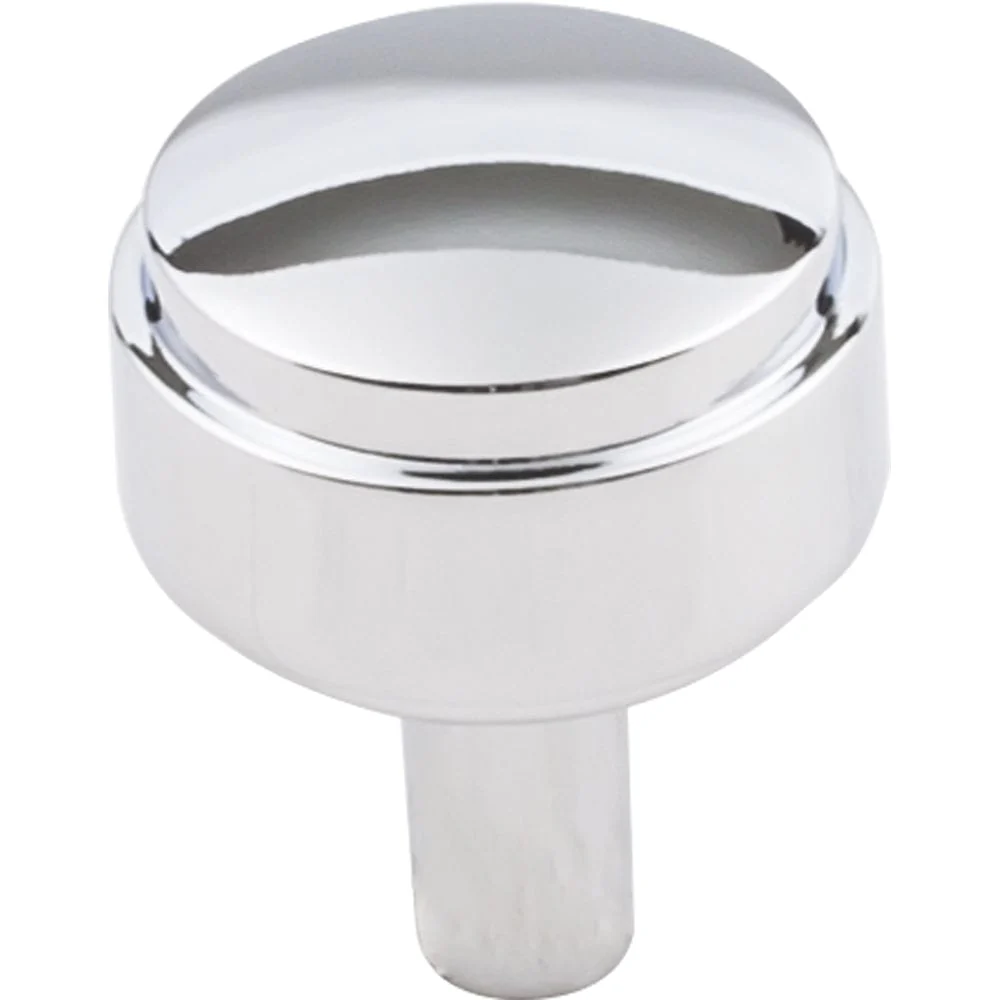 Hayworth Knob, 1-1/8" Dia.,  Polished Chrome - Image 2