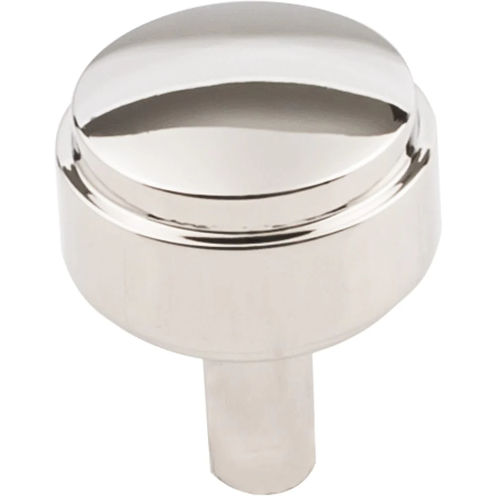 Hayworth Knob, 1-1/8" Dia., Polished Nickel - Image 2