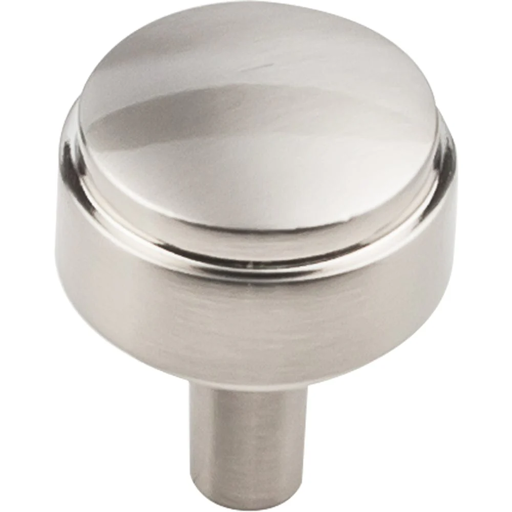Hayworth Knob, 1-1/8" Dia., Satin Nickel