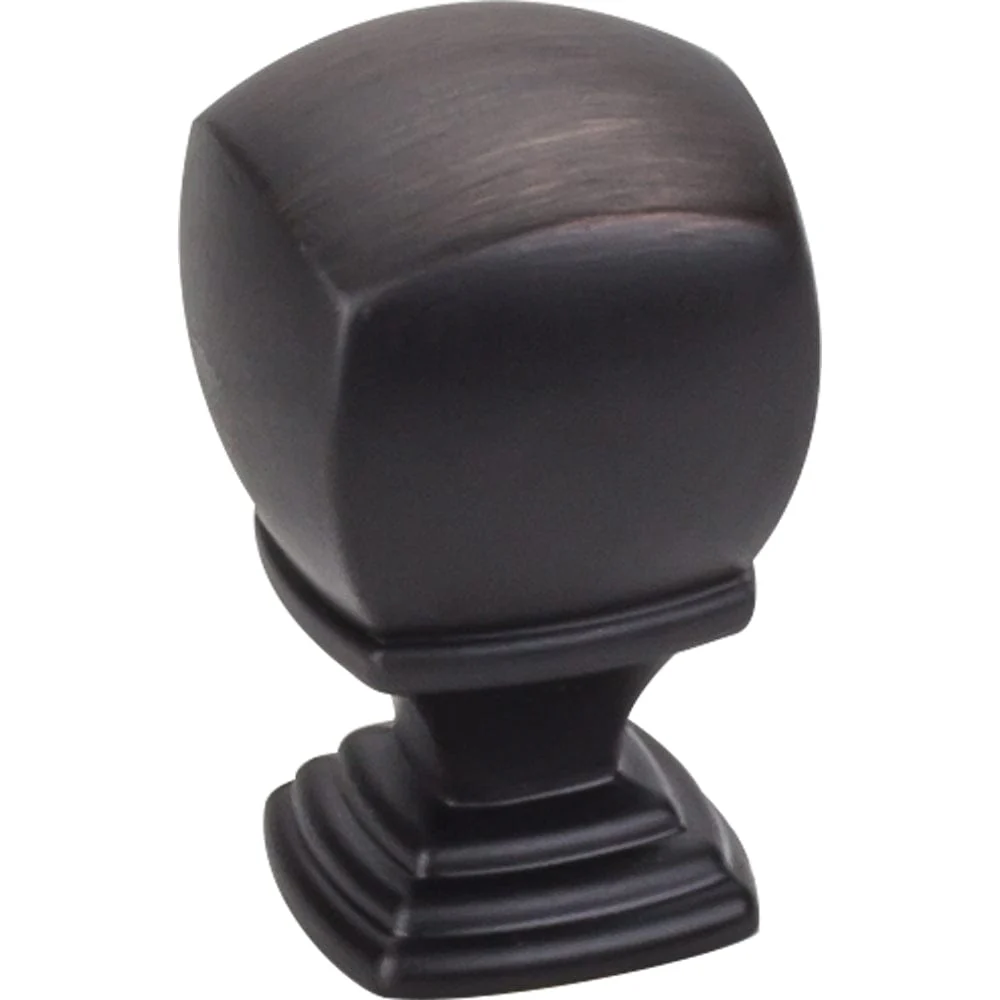 Katharine Knob, 7/8" O.L., Brushed Oil Rubbed Bronze