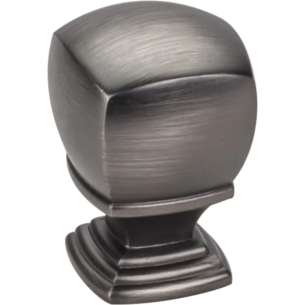 Katharine Large Knob 1" O.L., Brushed Pewter