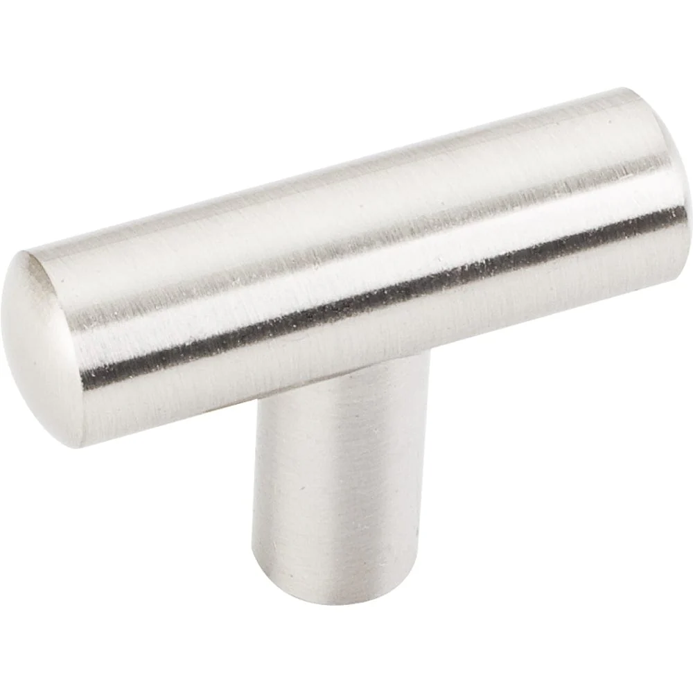 Key West "T" Knob, 1-7/8" O.L., Satin Nickel - Image 2