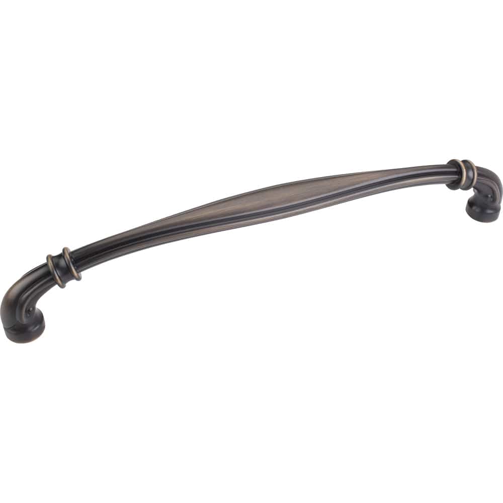 Lafayette Appliance Handle, 12" C/C, Antique Brushed Satin Brass - Image 2