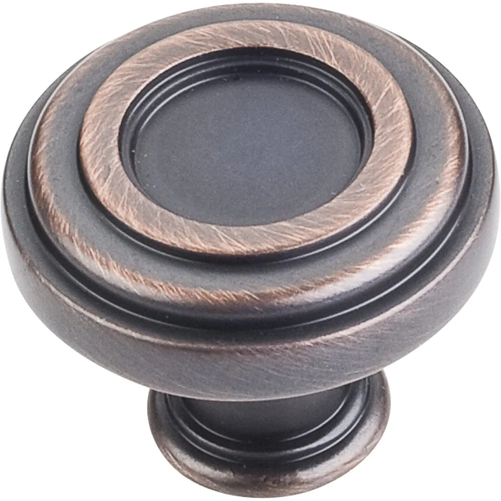 Lafayette Knob, 1-3/8" Dia., Brushed Oil Rubbed Bronze - Image 2