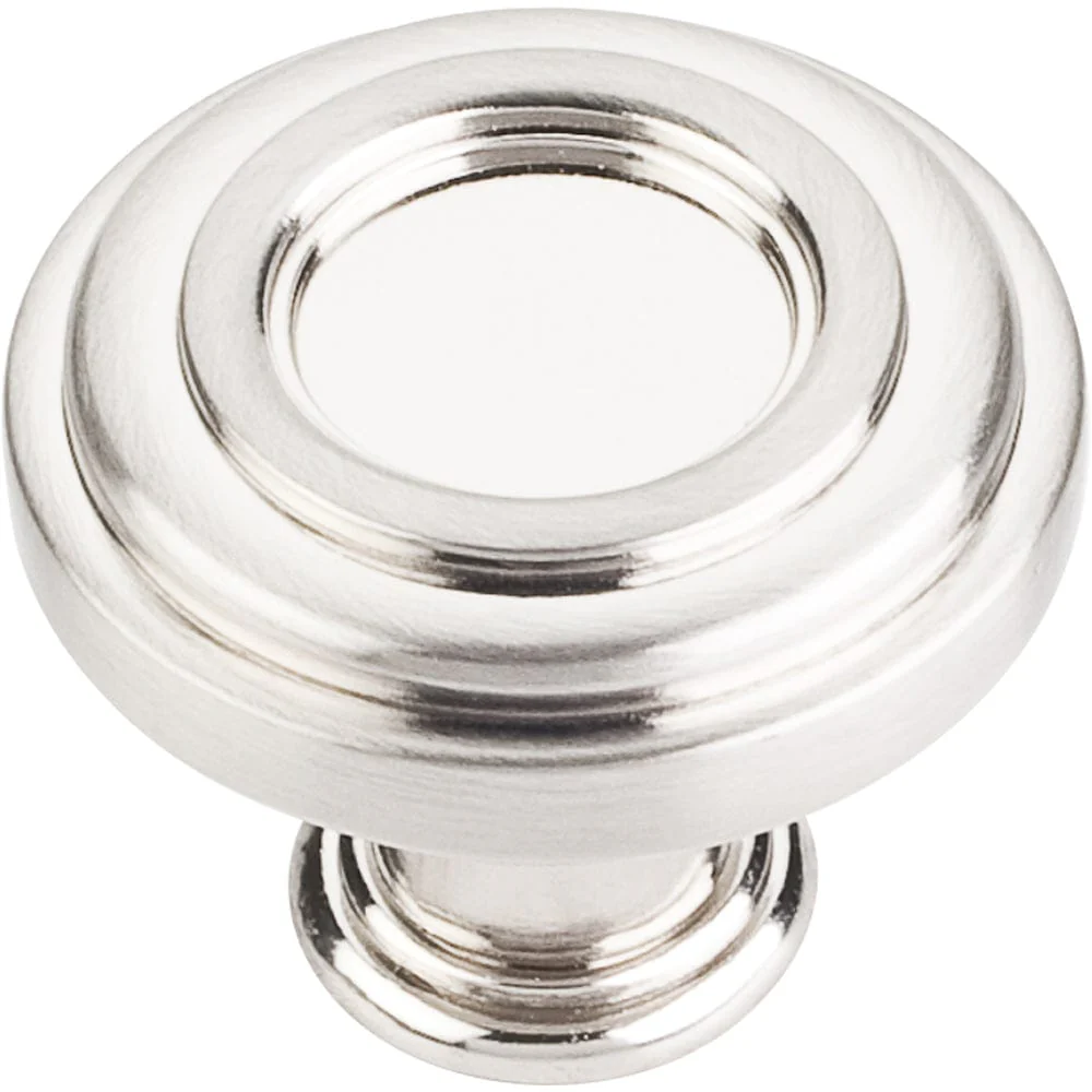 Lafayette Knob, 1-3/8" Dia.,  Satin Nickel - Image 2