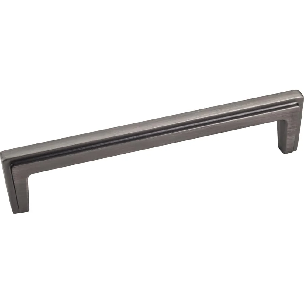 Lexa Pull, 128 mm C/C, Brushed Pewter