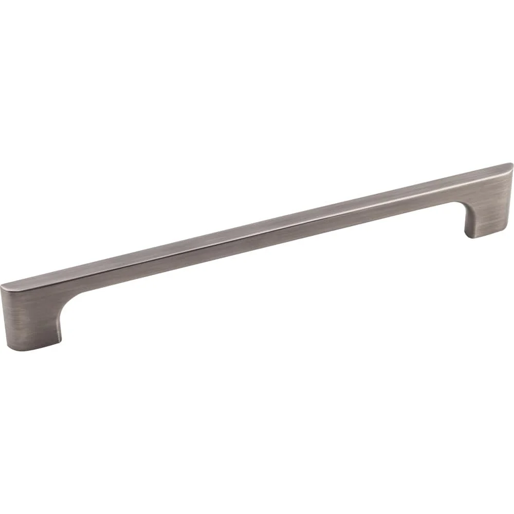 Leyton Pull, 192 mm C/C, Brushed Pewter - Image 2