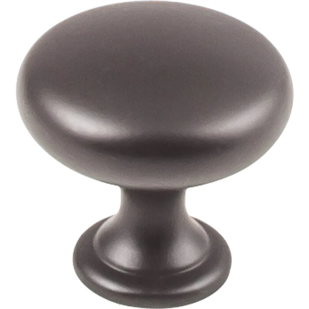 Madison Knob, 1-3/16" Dia., Dark Bronze
