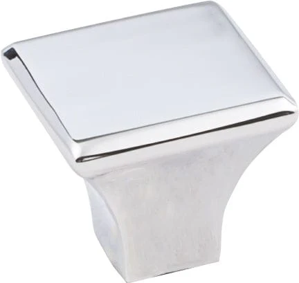 Marlo Knob, 1-1/8" O.L., Polished Chrome