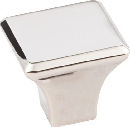 Marlo Knob, 1-1/8" O.L.,  Polished Nickel - Image 2