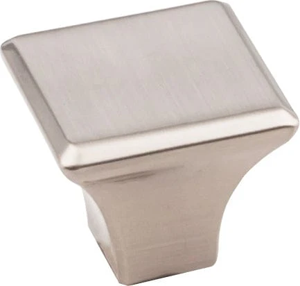Marlo Knob, 1-1/8" O.L.,  Satin Nickel - Image 2