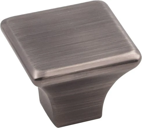 Marlo Large Knob, 1-1/4" O.L., Brushed Pewter - Image 2
