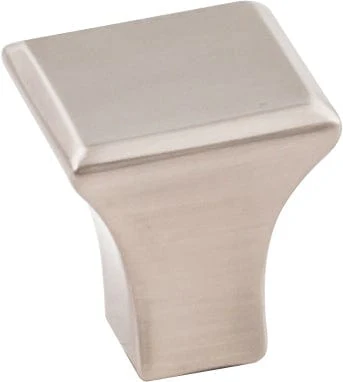 Marlo Small Knob, 7/8" O.L., Satin Nickel - Image 2