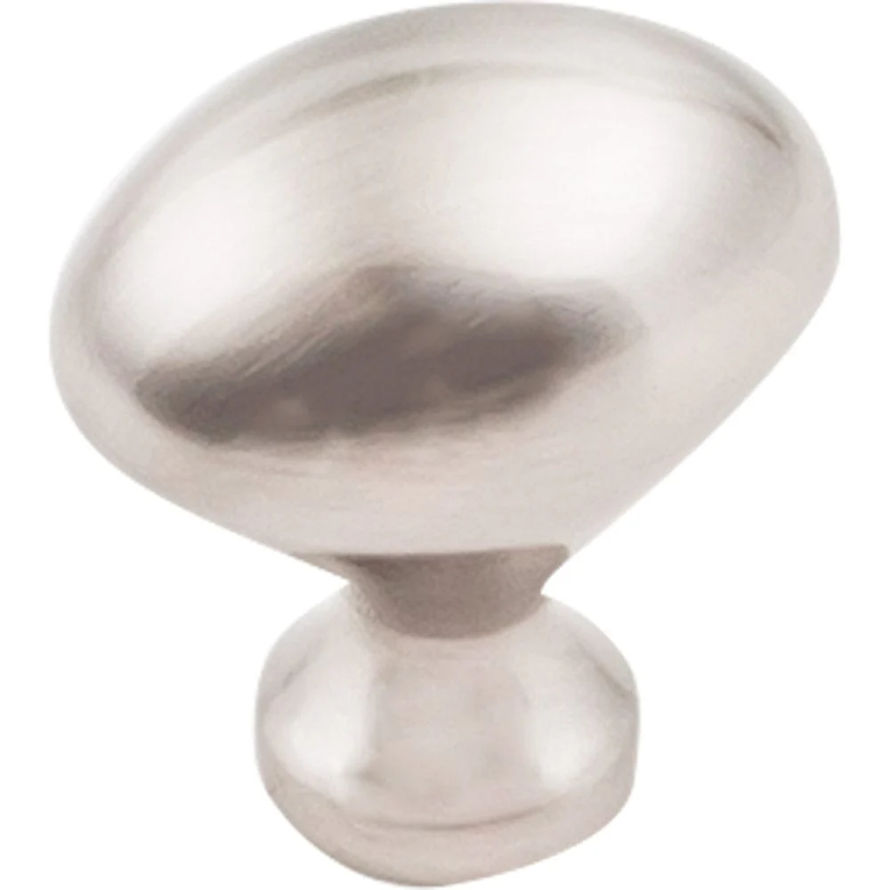 Merryville Knob, 1-1/8" O.L., Satin Nickel - Image 2