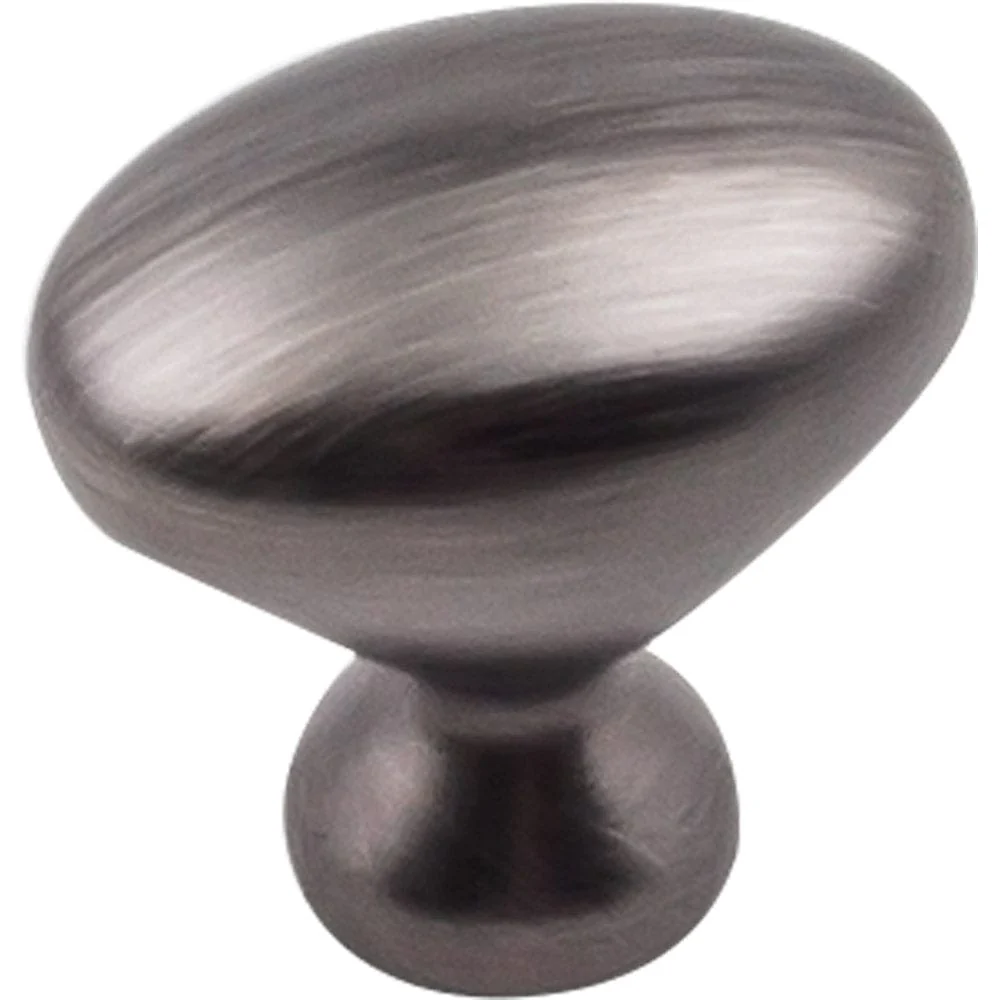 Merryville Large Knob, 1-1/4" O.L., Brushed Pewter - Image 2