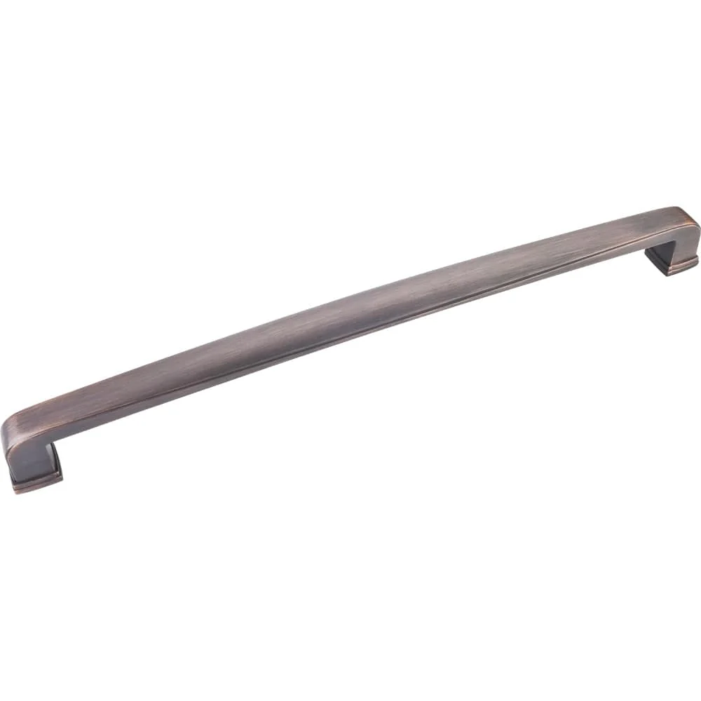 Milan 1 Appliance Handle, 12" C/C, Brushed Oil Rubbed Bronze