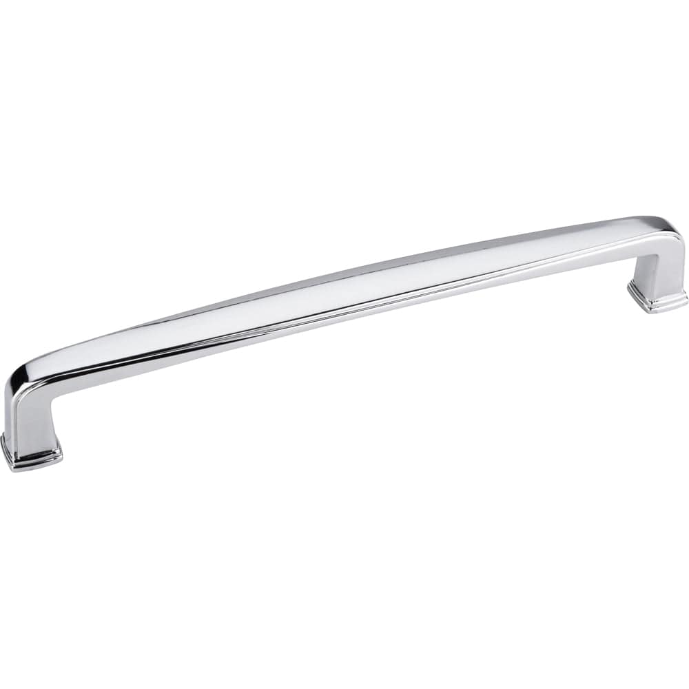 Milan 1 Plain Square Pull, 160 mm C/C, Polished Chrome