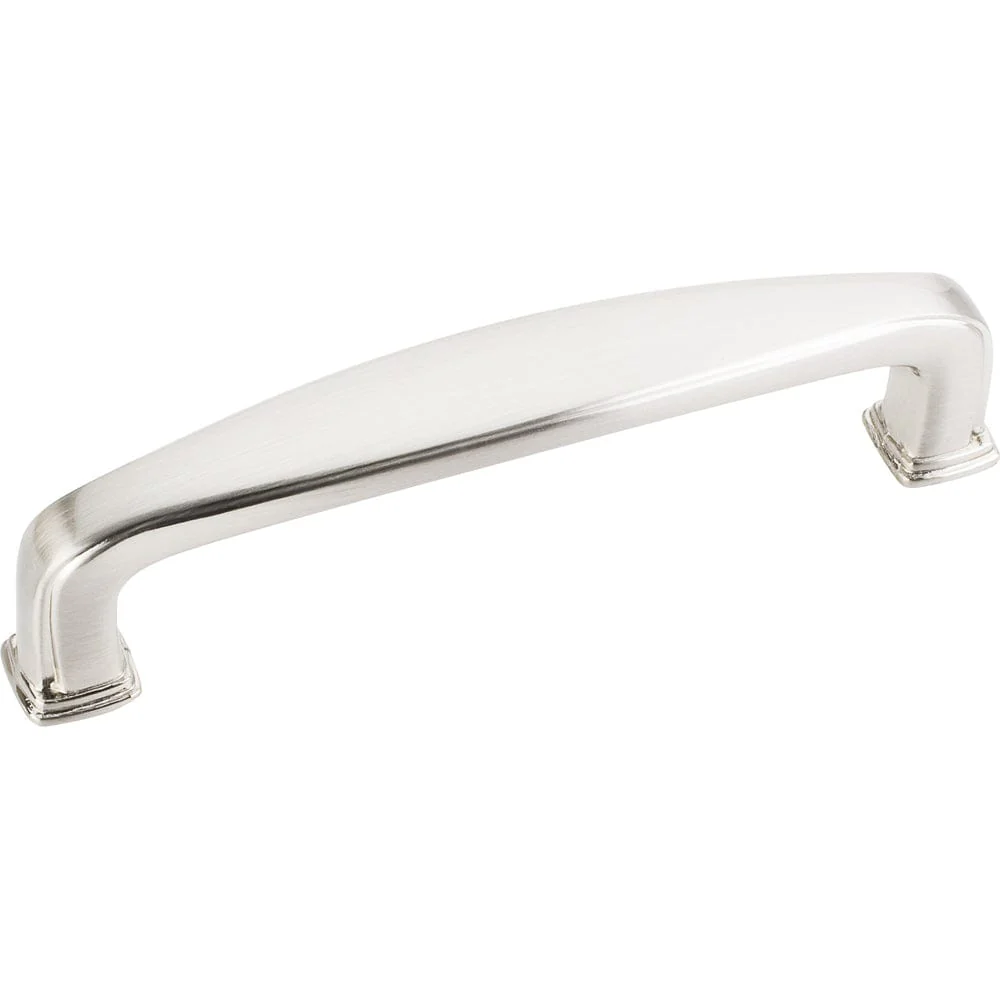 Milan 1 Plain Square Pull, 96 mm C/C, Satin Nickel - Image 2