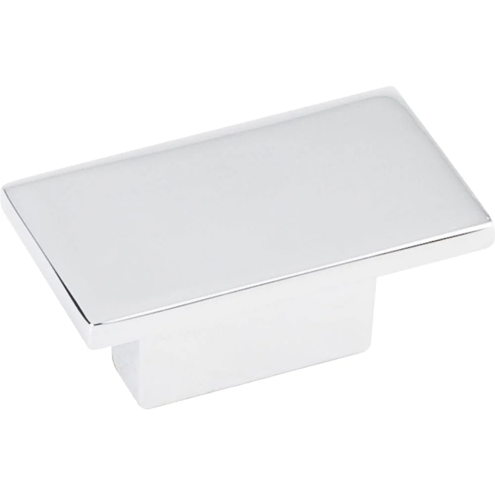 Mirada Knob, 1-9/16" O.L.,, Polished Chrome